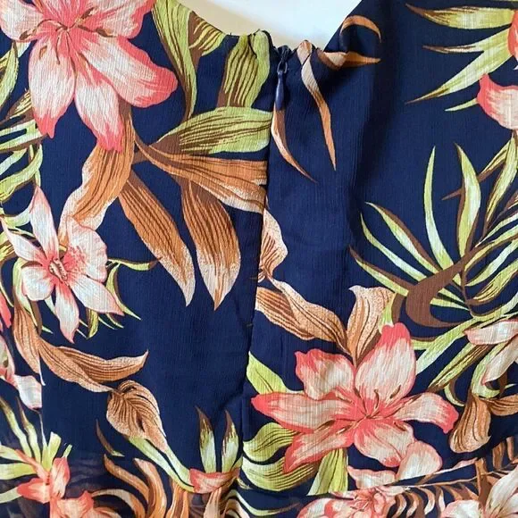 NWT Fashion Nova Paradise Feels Ruffle Mini Dress - Size 3X - Picture 15 of 16